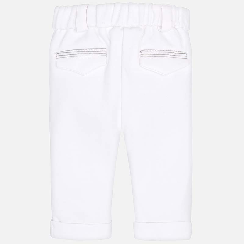 Mayoral White Trousers